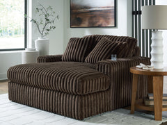 Midnight-Madness Oversized Chaise