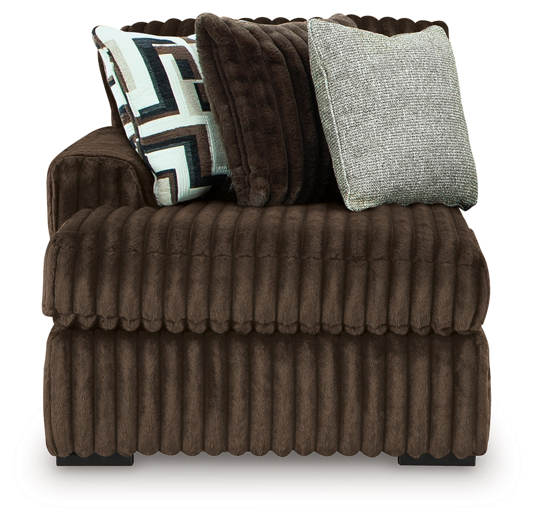 Midnight-Madness Left-Arm Facing Corner Chaise