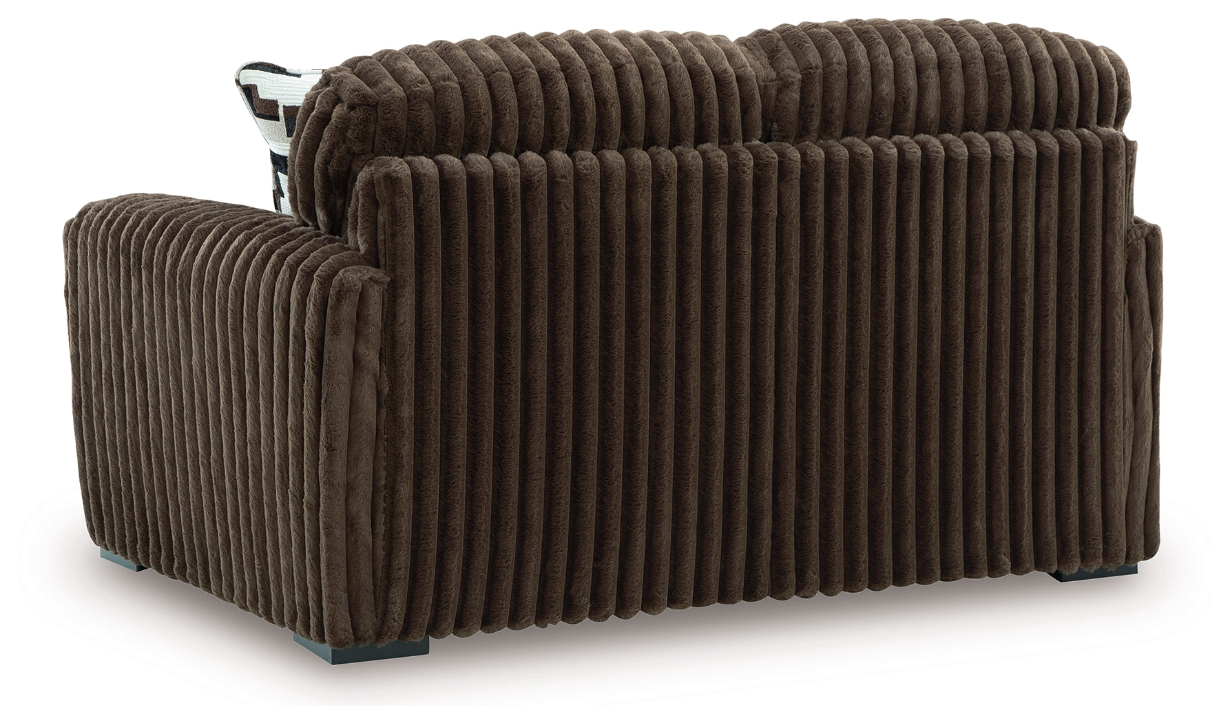 Midnight-Madness Sofa, Loveseat and Oversized Accent Ottoman