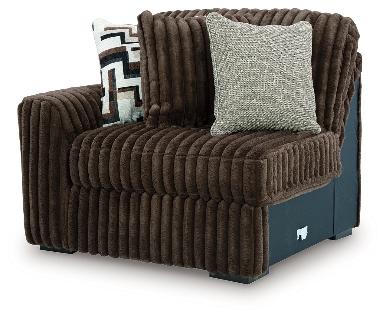 Midnight-Madness Left-Arm Facing Corner Chair