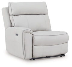 Social Pointe Left-Arm Facing Power Recliner