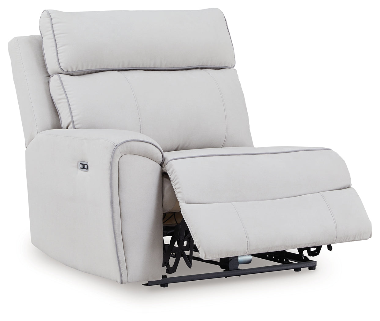 Social Pointe Left-Arm Facing Power Recliner