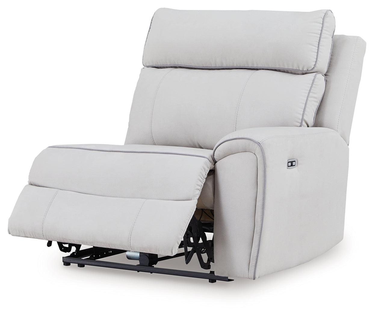 Social Pointe 7-Piece Reclining Sectional with Storage Consoles