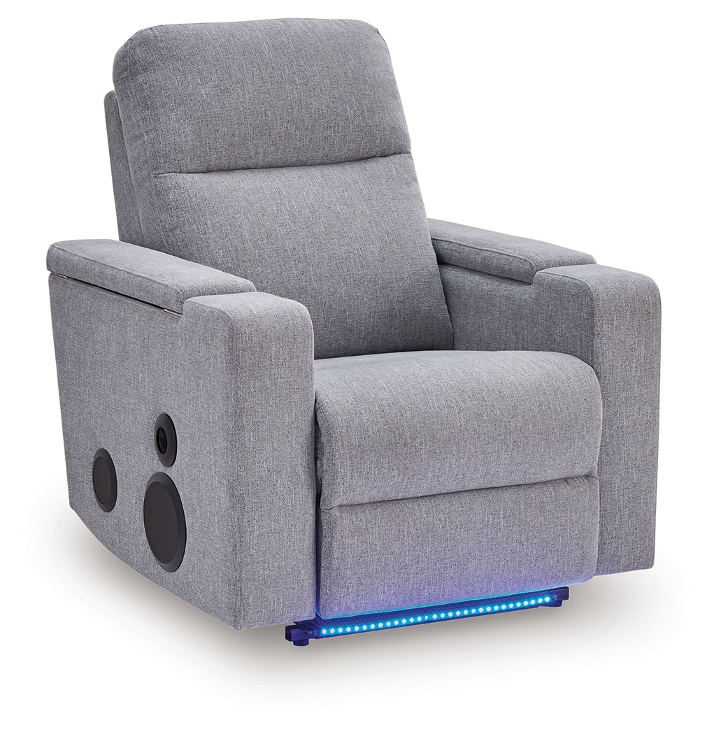 Pineland Power Glider Recliner with Audio System
