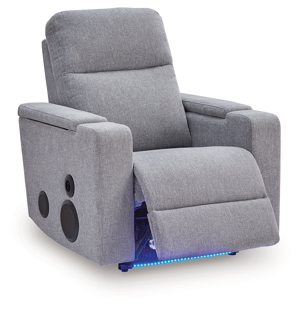 Pineland Power Glider Recliner with Audio System