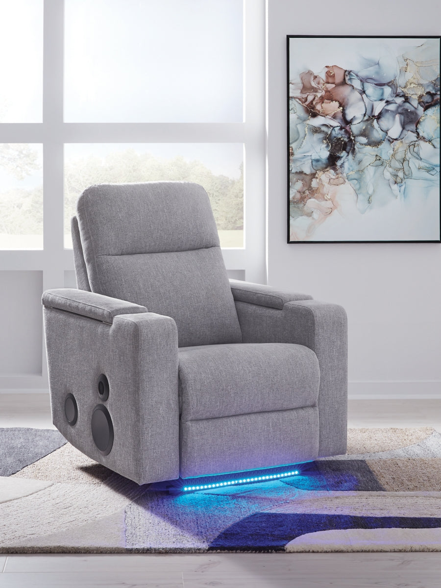 Pineland Power Glider Recliner with Audio System