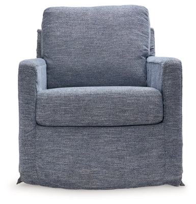 Nenana Next-Gen Nuvella Swivel Glider Accent Chair - MyWaynesHome #