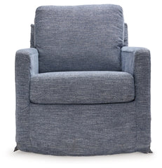 Nenana Next-Gen Nuvella Swivel Glider Accent Chair - MyWaynesHome #