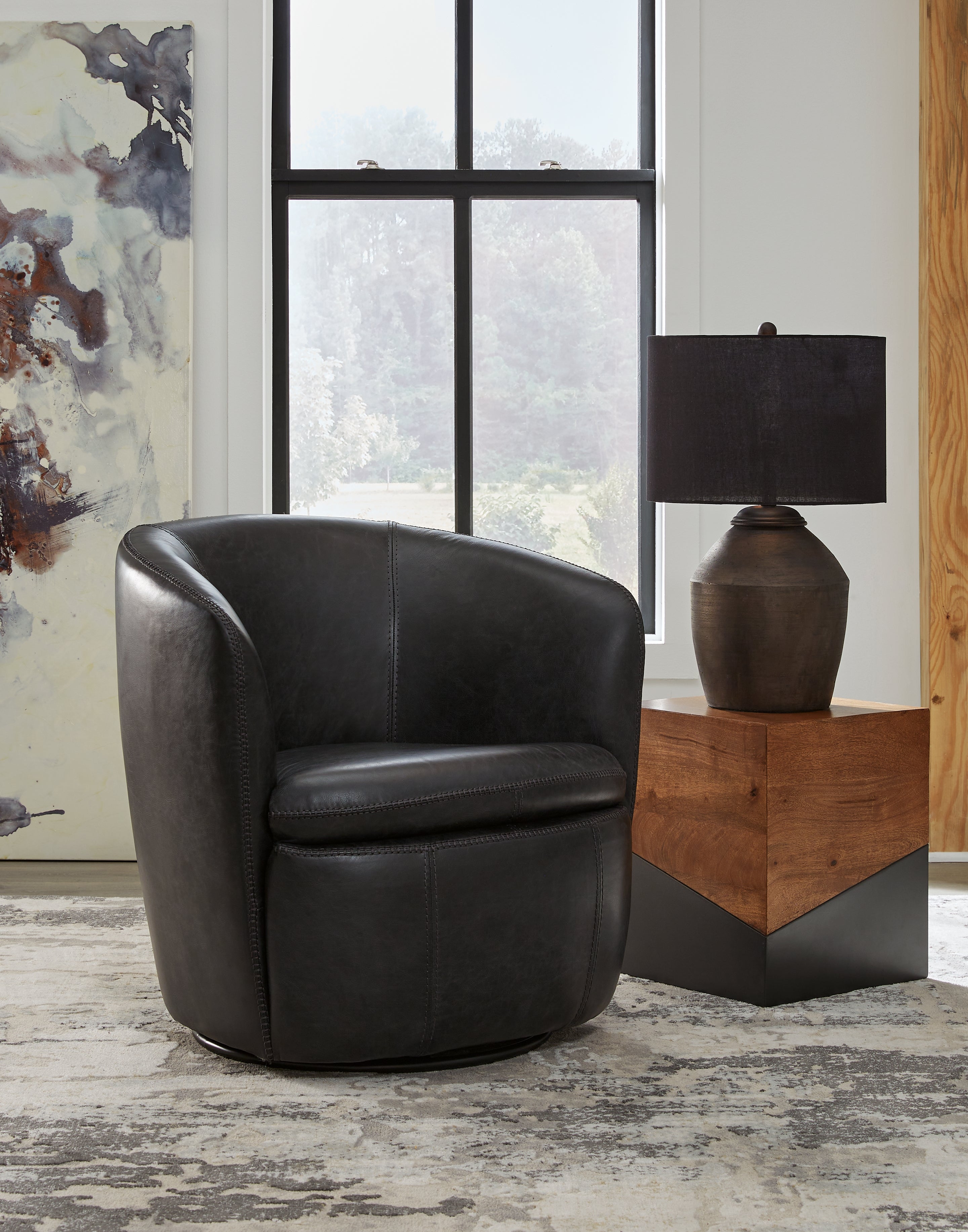 Kierreys Swivel Chair - MyWaynesHome #