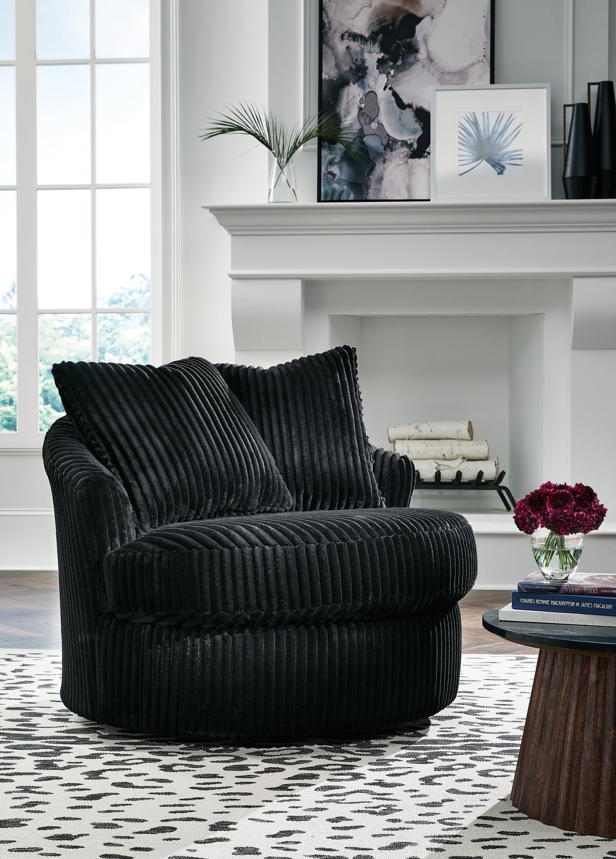 Gramwell Swivel Chair - MyWaynesHome #