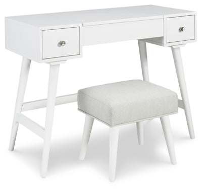 Thadamere Vanity with Stool - MyWaynesHome #