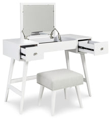 Thadamere Vanity with Stool - MyWaynesHome #