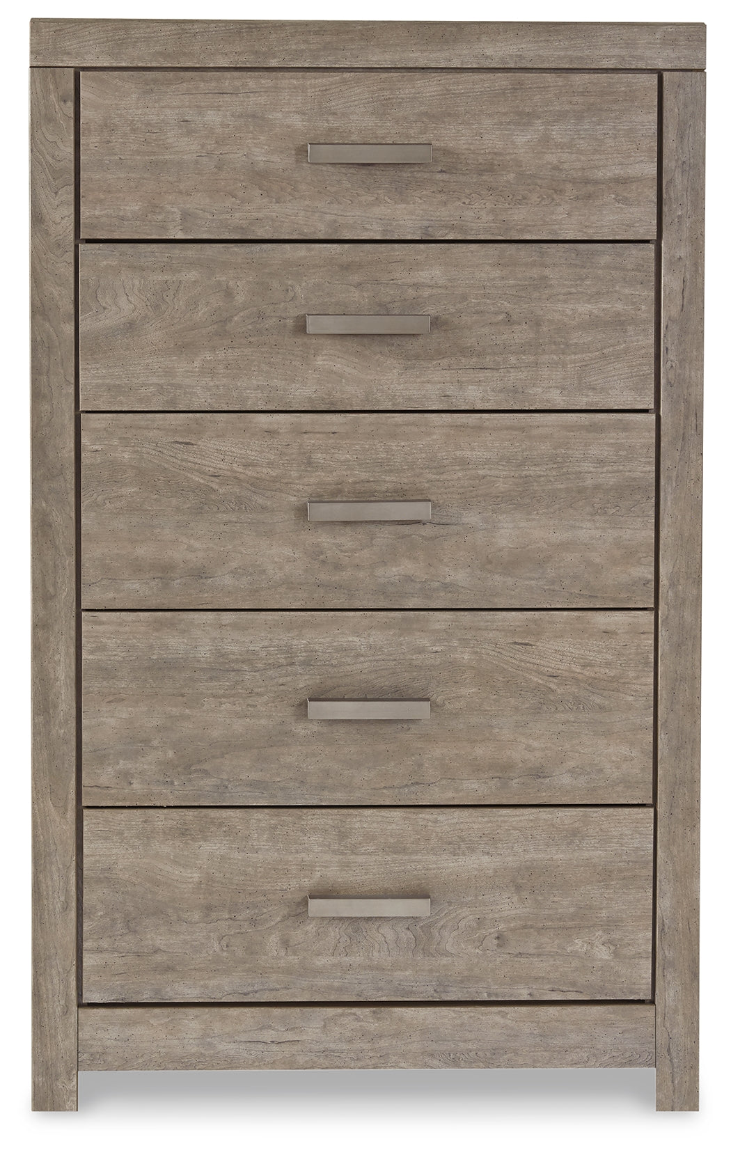 Culverbach Queen Panel Bed with Dresser and Mirror, Chest and 2 Nightstands