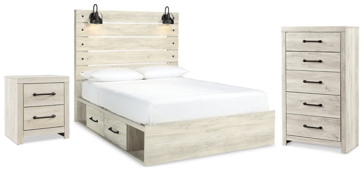 Cambeck Queen Storage Bed, Chest and Nightstand