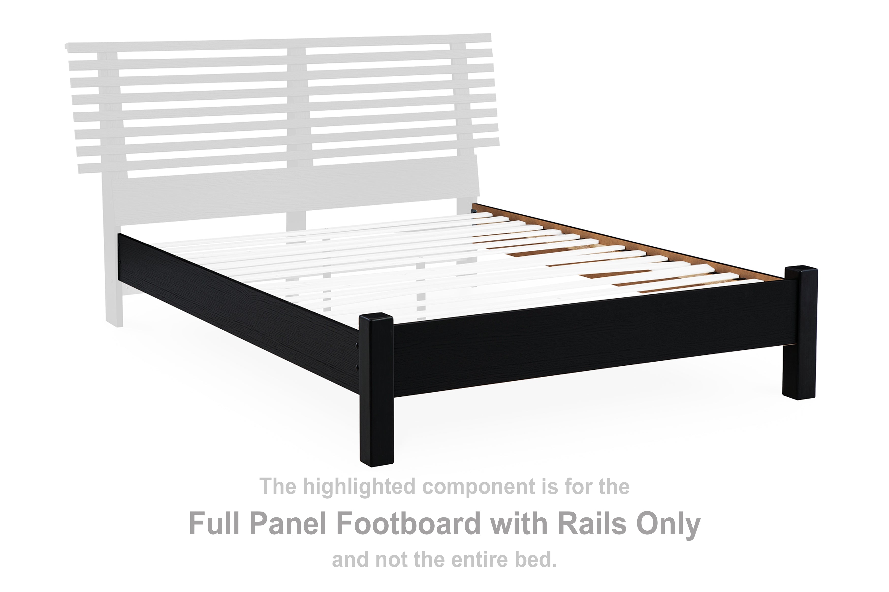 Danziar Full Panel Footboard with Rails