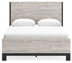 Vessalli Queen Panel Bed and Nightstand