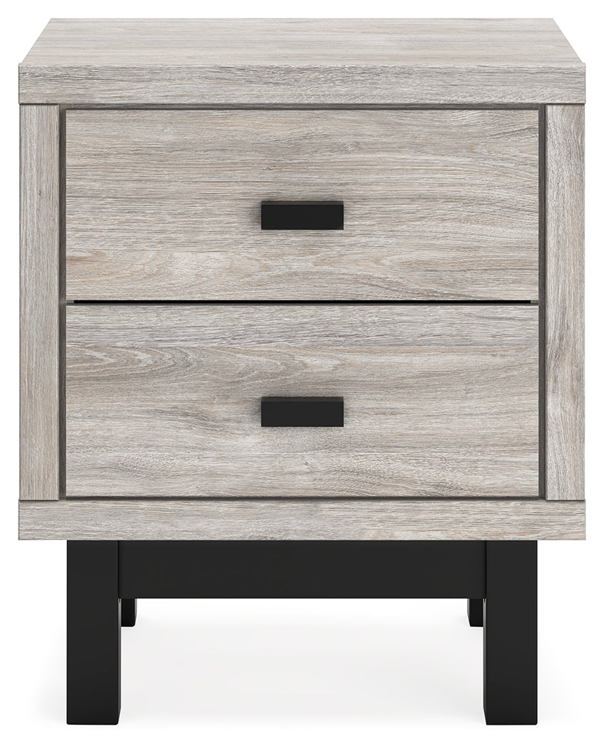 Vessalli King Panel Bed, Dresser, Mirror and 2 Nightstands