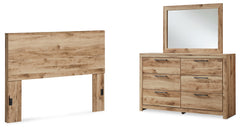 Hyanna Queen Panel Headboard, Dresser and Mirror