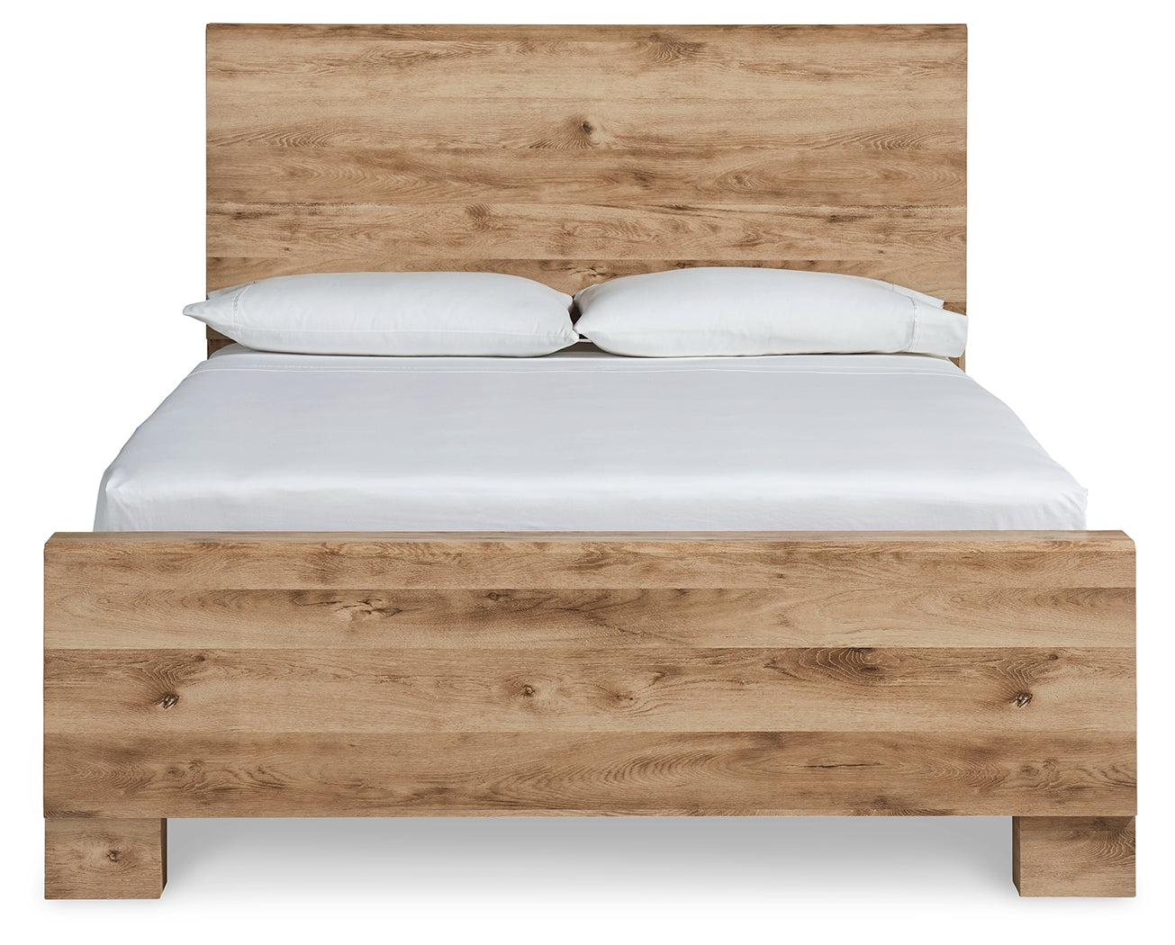 Hyanna Queen Panel Bed with Dresser, Mirror and 1 Nightstand