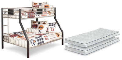 Dinsmore Bunk Bed and Mattress Set - MyWaynesHome #