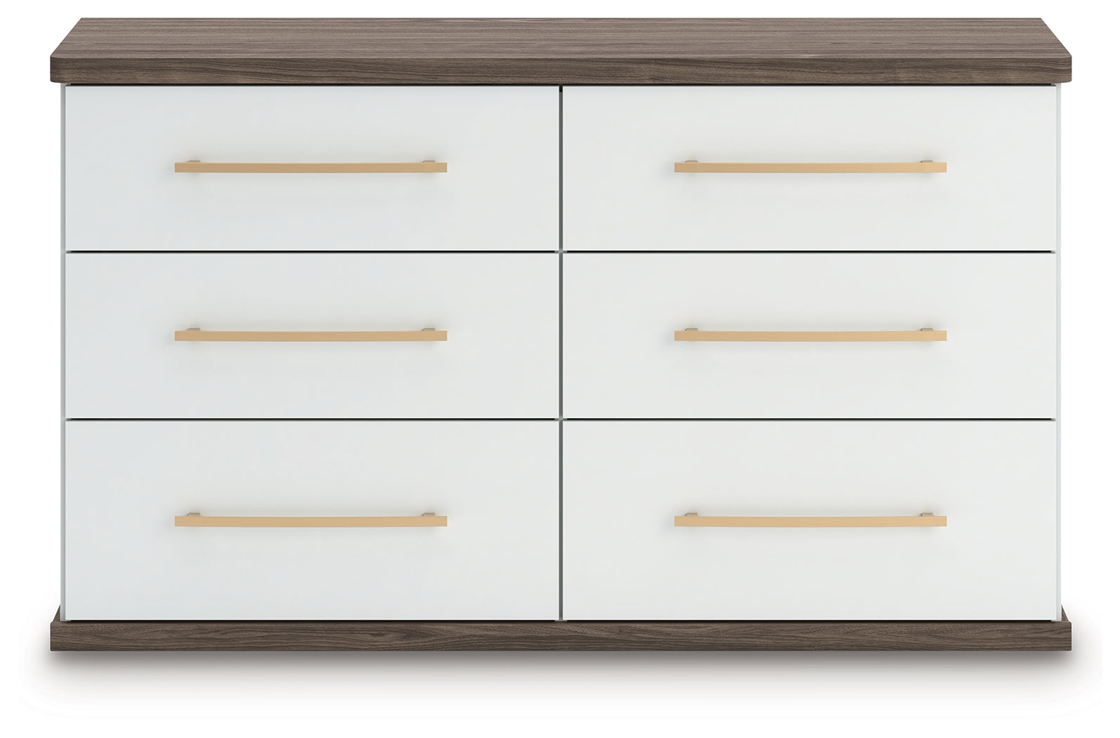 Kendanport Queen Upholstered Bed, Dresser and Nightstand