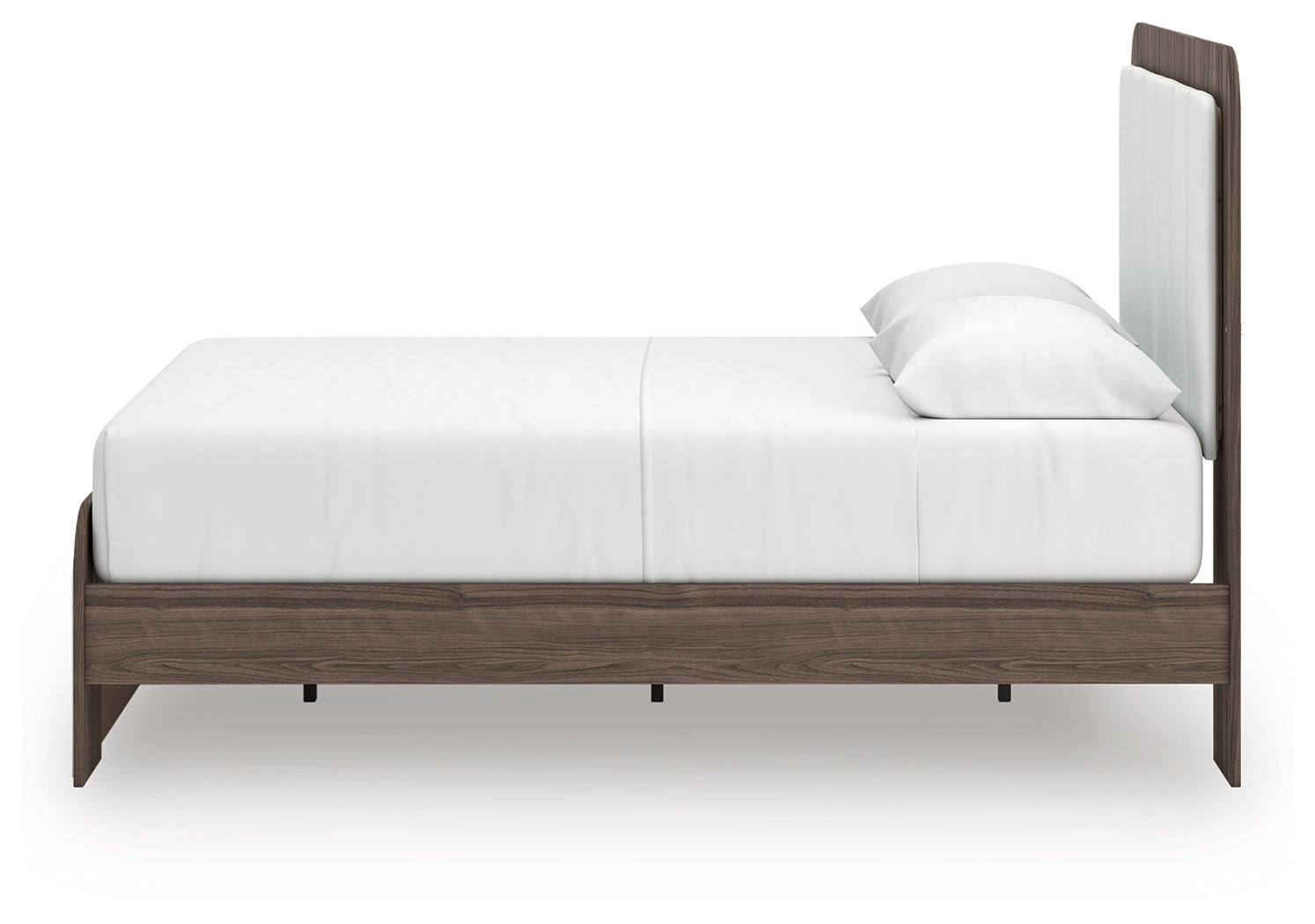 Kendanport Queen Upholstered Bed, Dresser and Nightstand