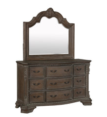 Sheffield Antique Gray Upholstered Panel Bedroom Set - MyWaynesHome #