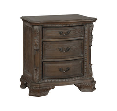 Sheffield Antique Gray Upholstered Panel Bedroom Set - MyWaynesHome #