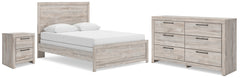 Broachmyn Queen Panel Bed, Dresser and Nightstand