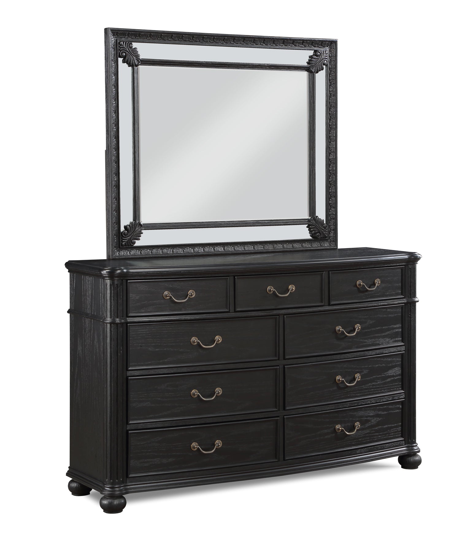 Kingsbury Espresso Upholstered Panel Bedroom Set - MyWaynesHome #