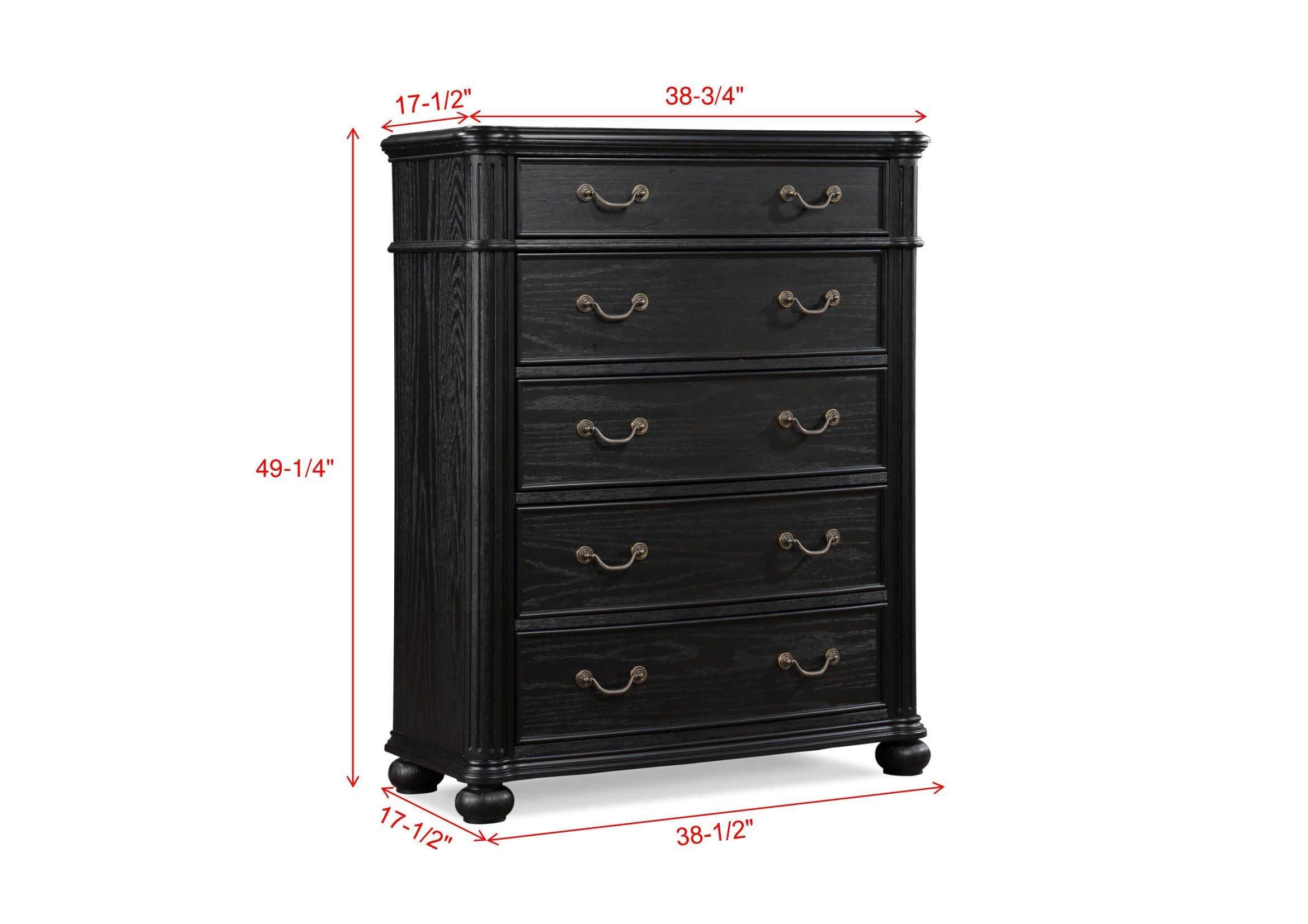Kingsbury Espresso Upholstered Panel Bedroom Set - MyWaynesHome #