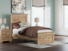 Makidern Twin Panel Storage Bed