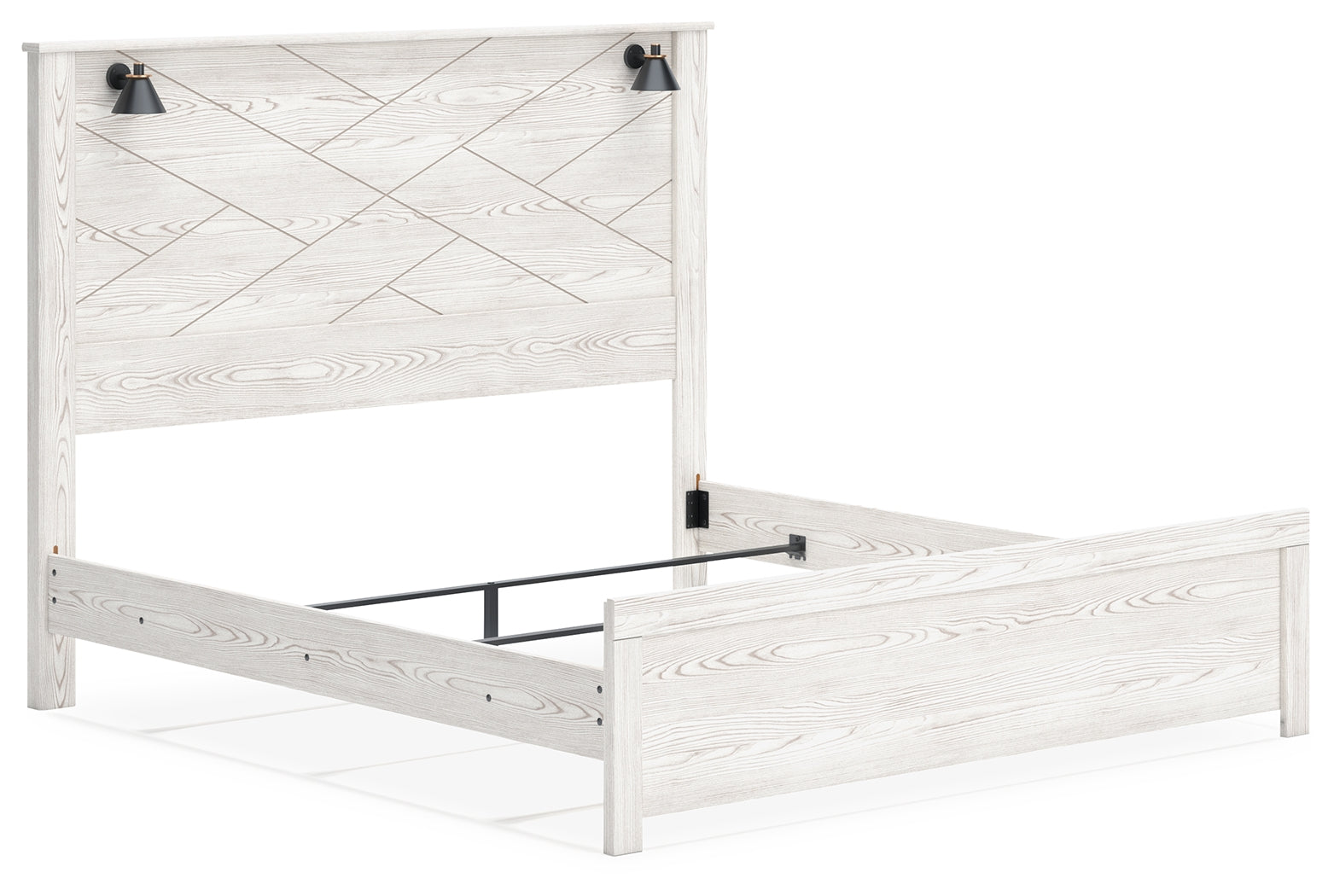 Gerridan King Panel Bed, Dresser, Mirror, Chest, and Nightstand