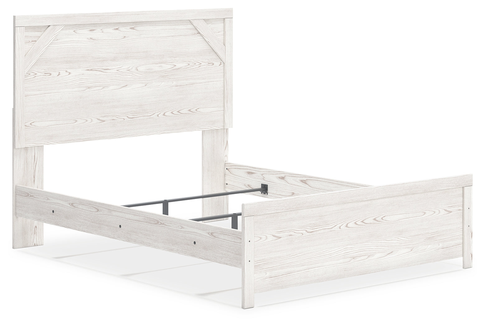 Gerridan Queen Bed with Mirrored Dresser and Nightstand