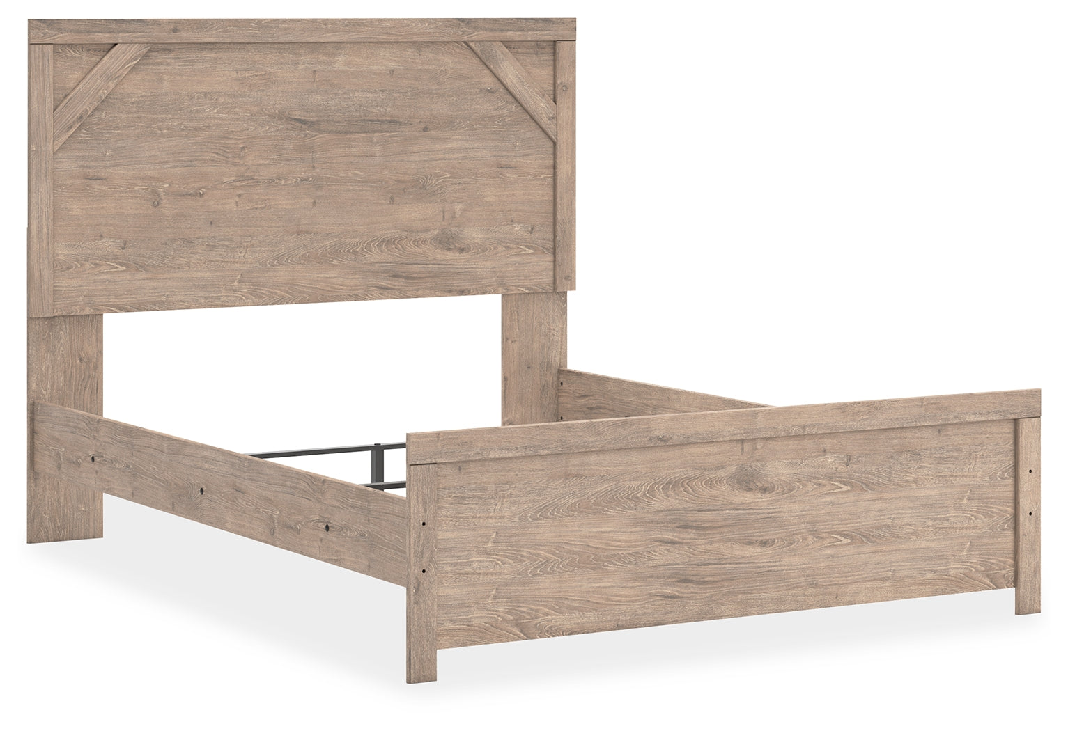 Senniberg Queen Panel Bed, Dresser, Mirror, and Nightstand