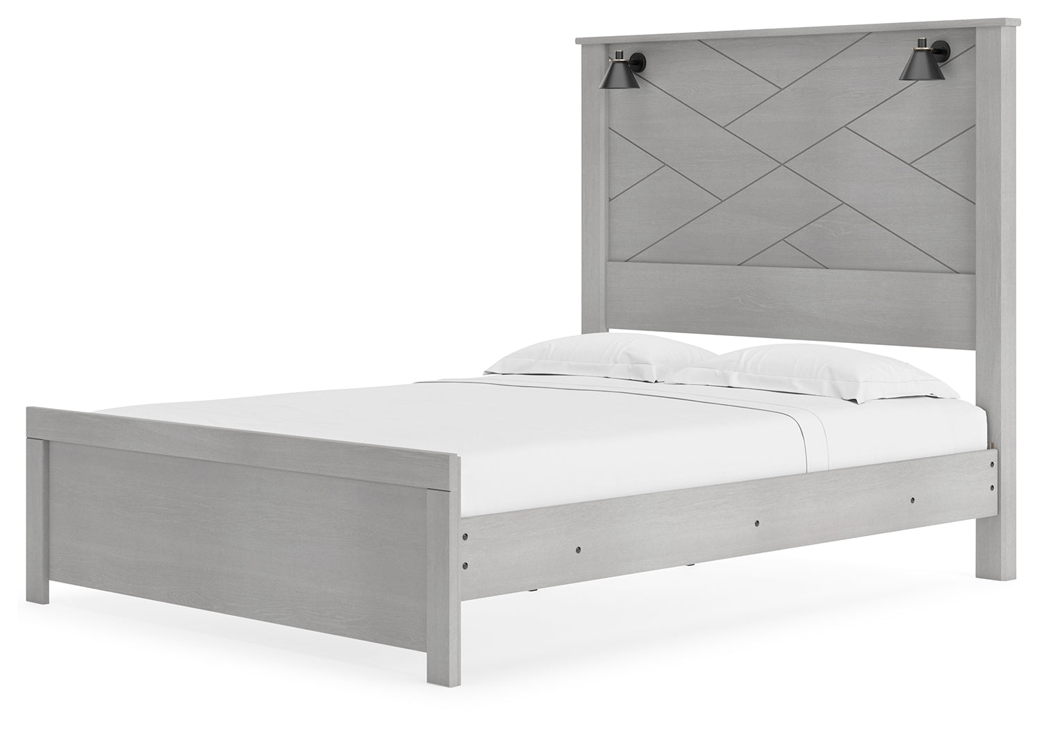 Cottonburg Queen Panel Bed, Dresser, Mirror, and Nightstand