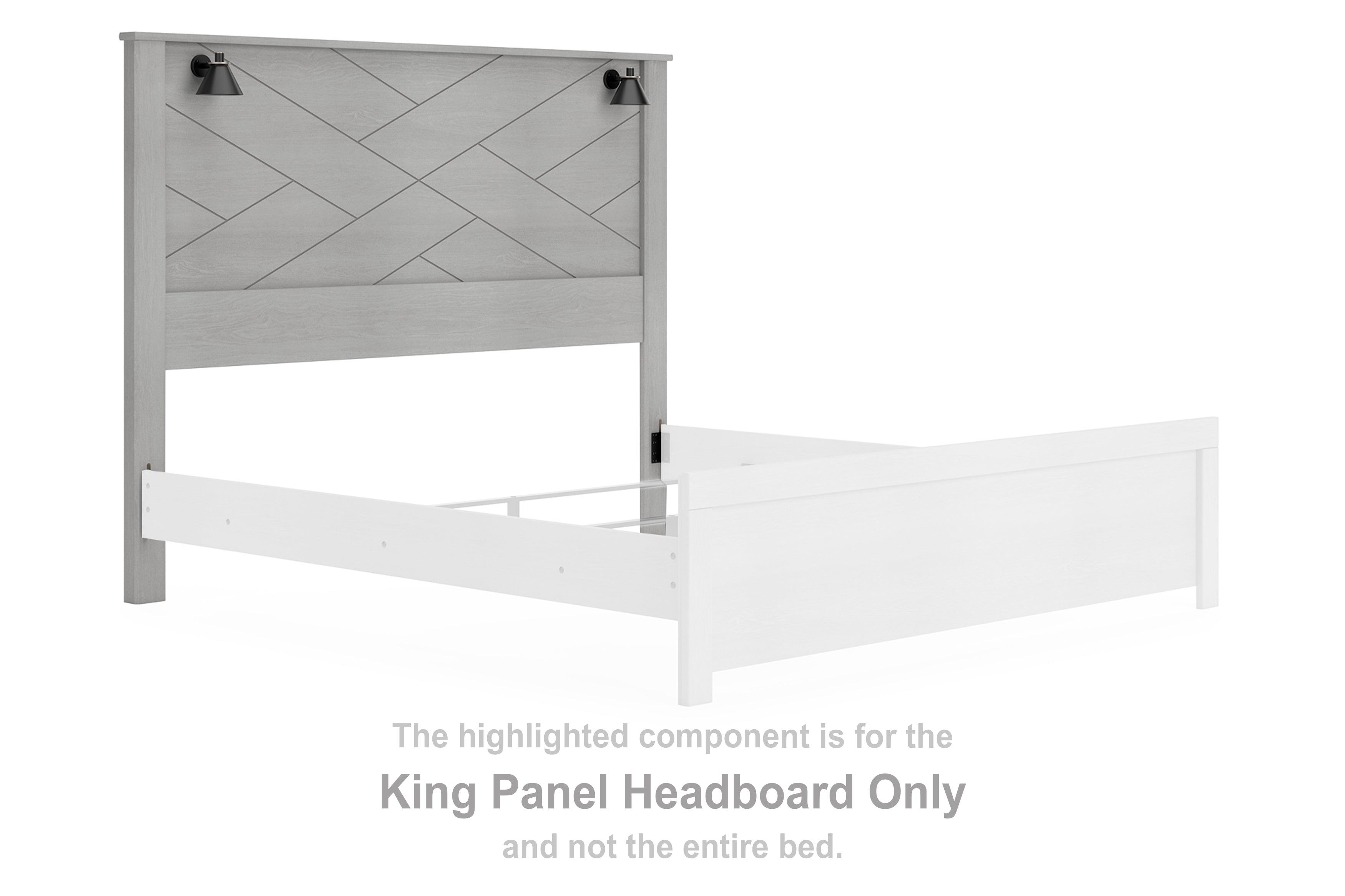 Cottonburg King Panel Headboard