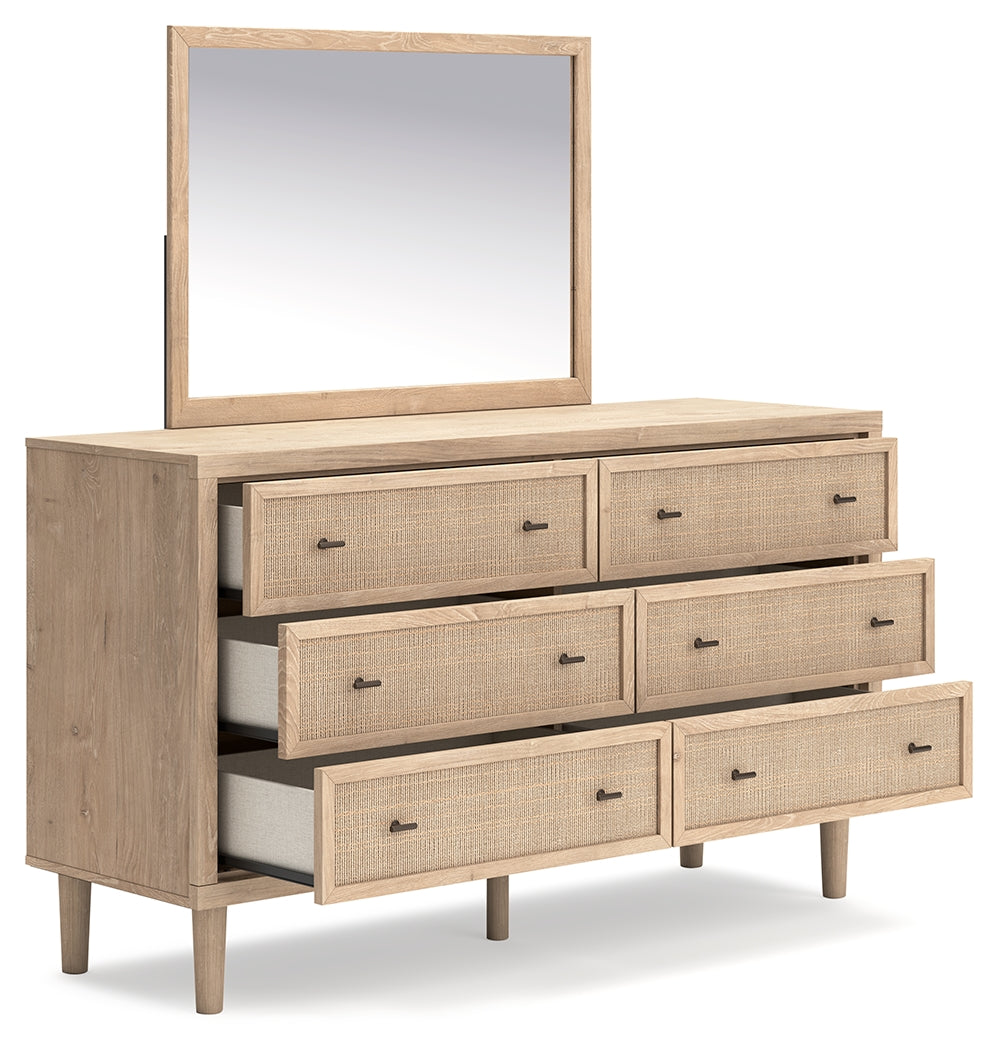 Cielden King Panel Headboard, Dresser and Mirror