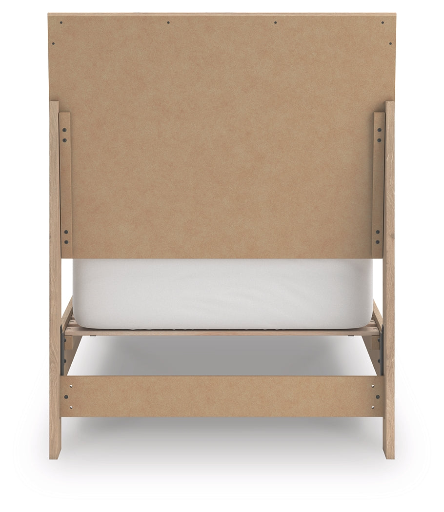 Cielden Twin Panel Bed, Dresser and Mirror