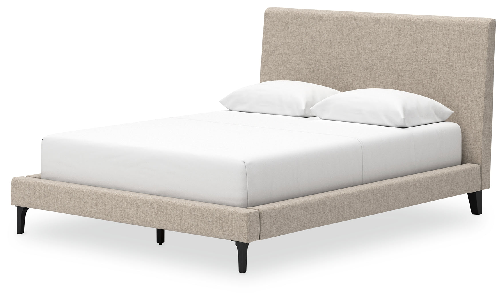 Cielden Queen Upholstered Bed with Roll Slats