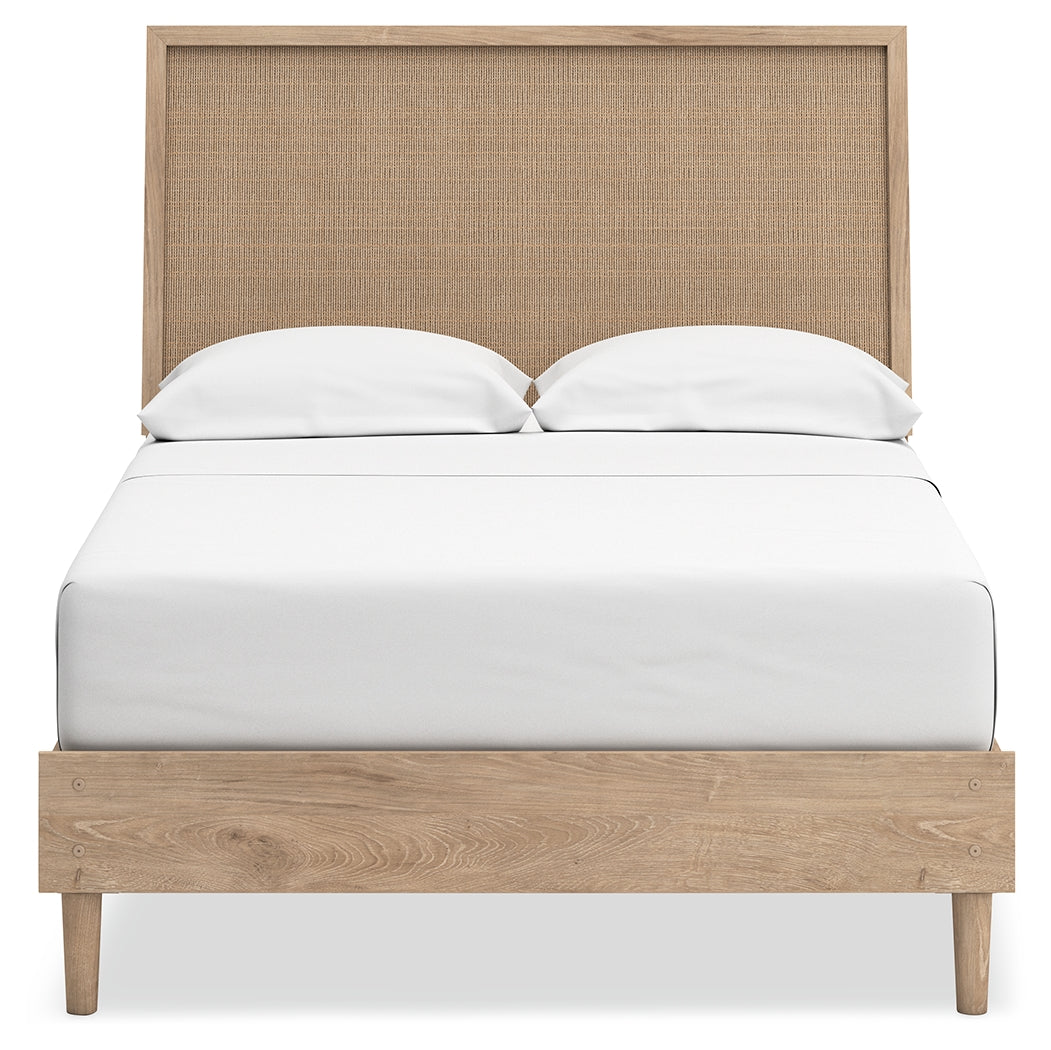 Cielden Full Panel Bed, Dresser and Mirror