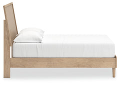 Cielden Full Panel Bed, Dresser and Mirror