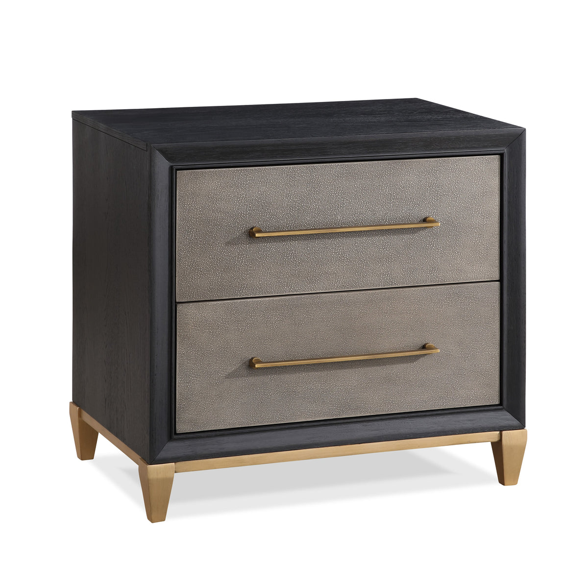 Payson Black/Brown Nightstand - MyWaynesHome #