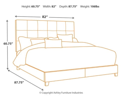 Dolante King Upholstered Bed - MyWaynesHome #