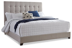 Dolante Queen Upholstered Bed with Chest of Drawers and Nightstand - MyWaynesHome #