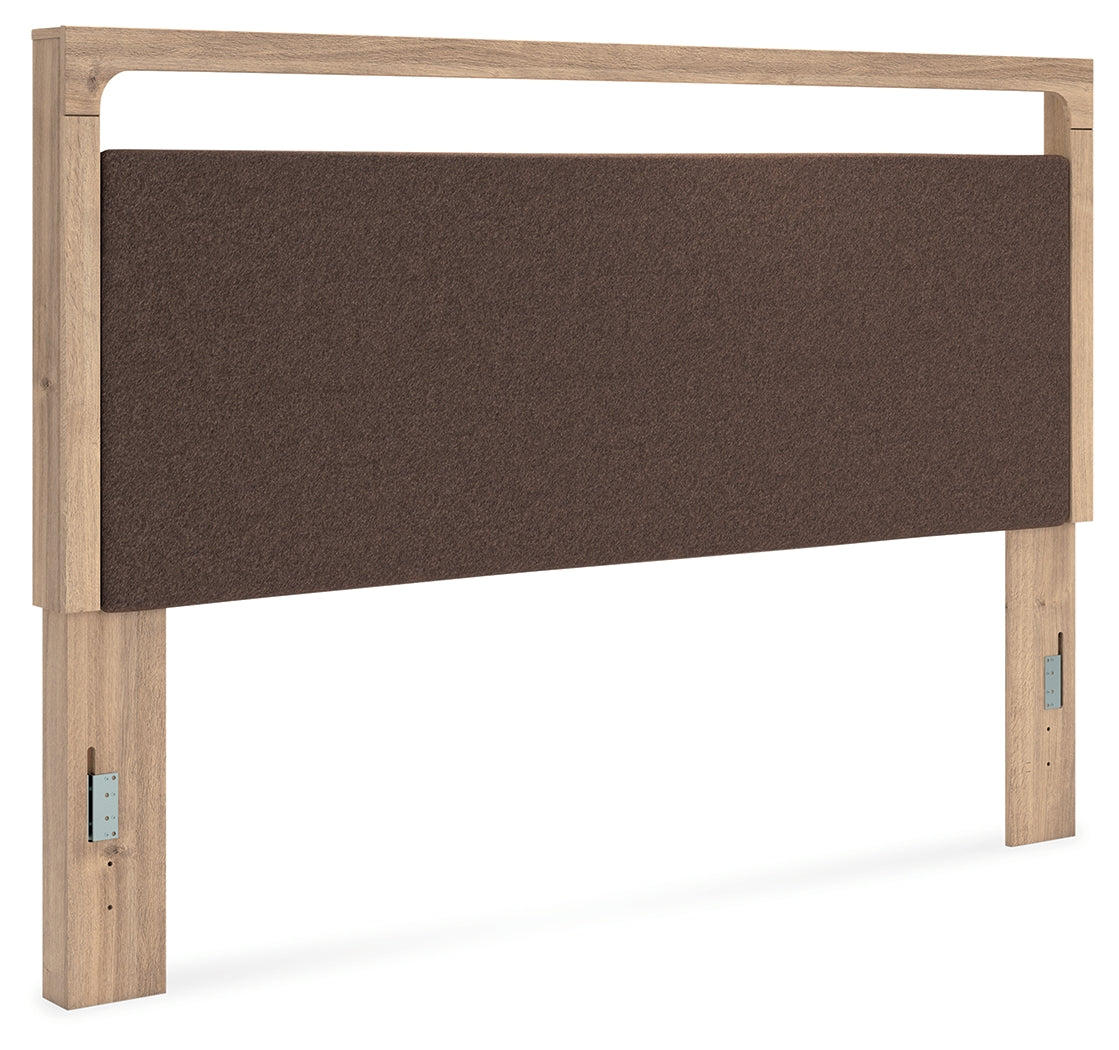 Kinlanni King Upholstered Panel Headboard