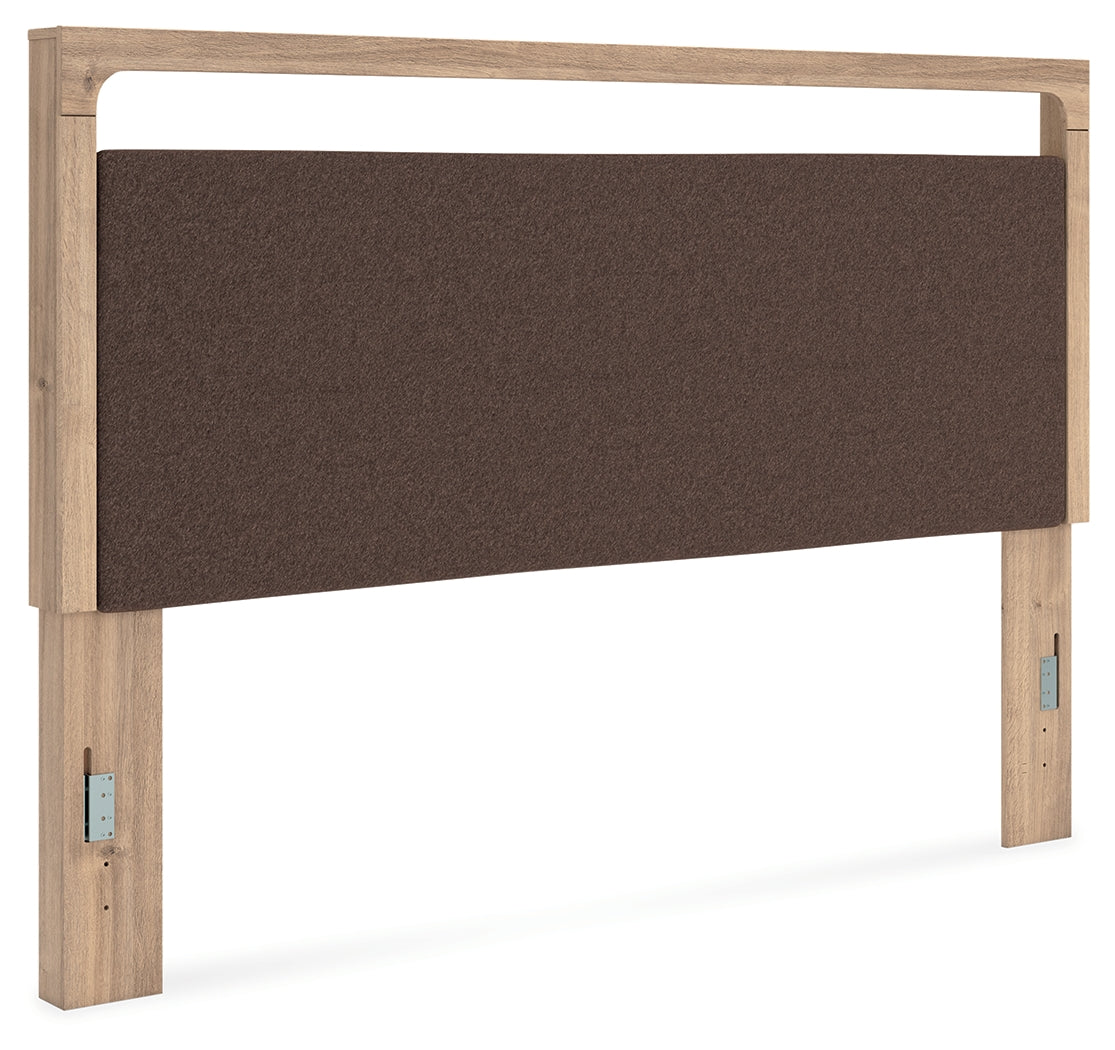 Kinlanni King Upholstered Panel Headboard
