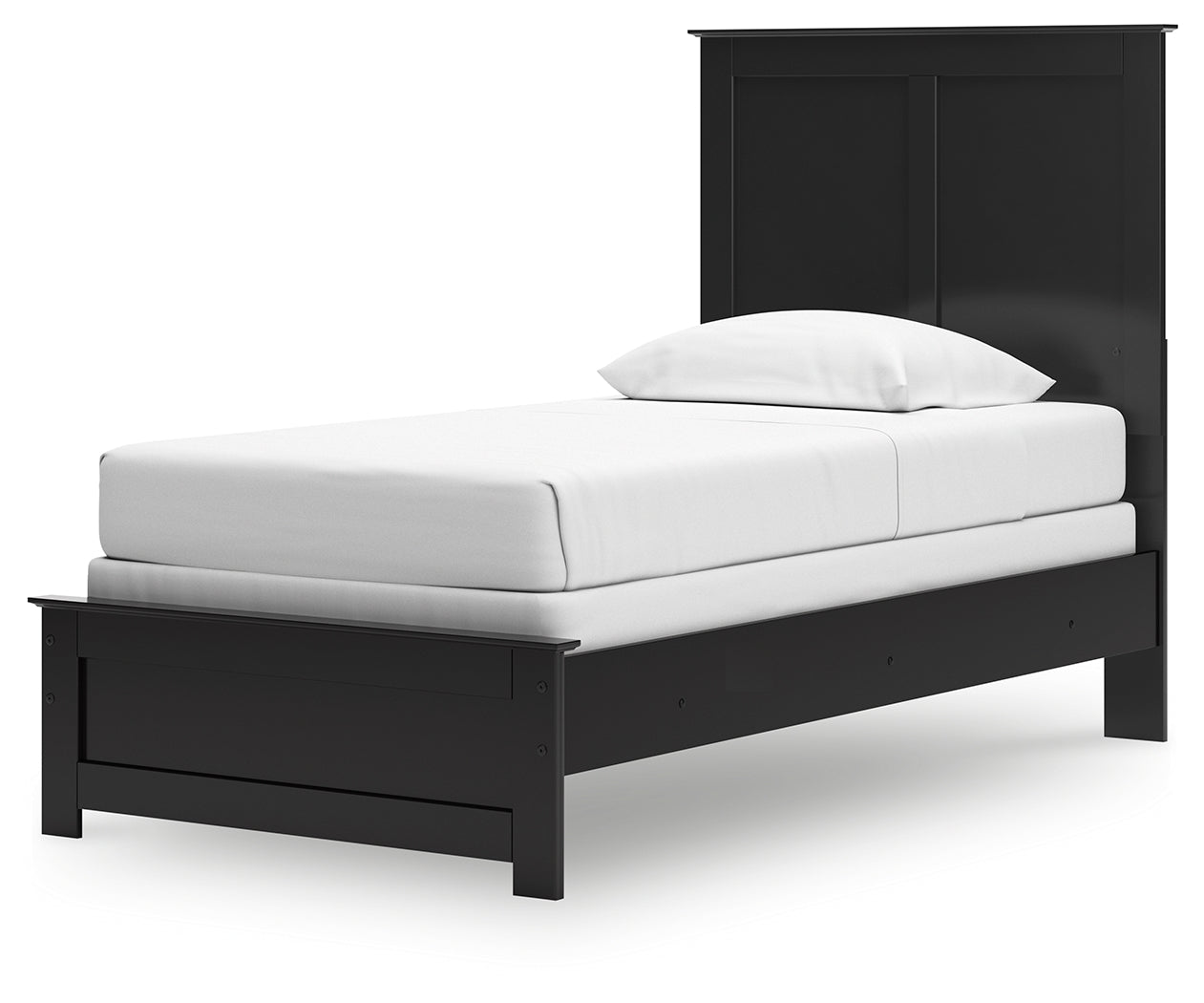 Maribel Twin Panel Bed, Dresser and Mirror