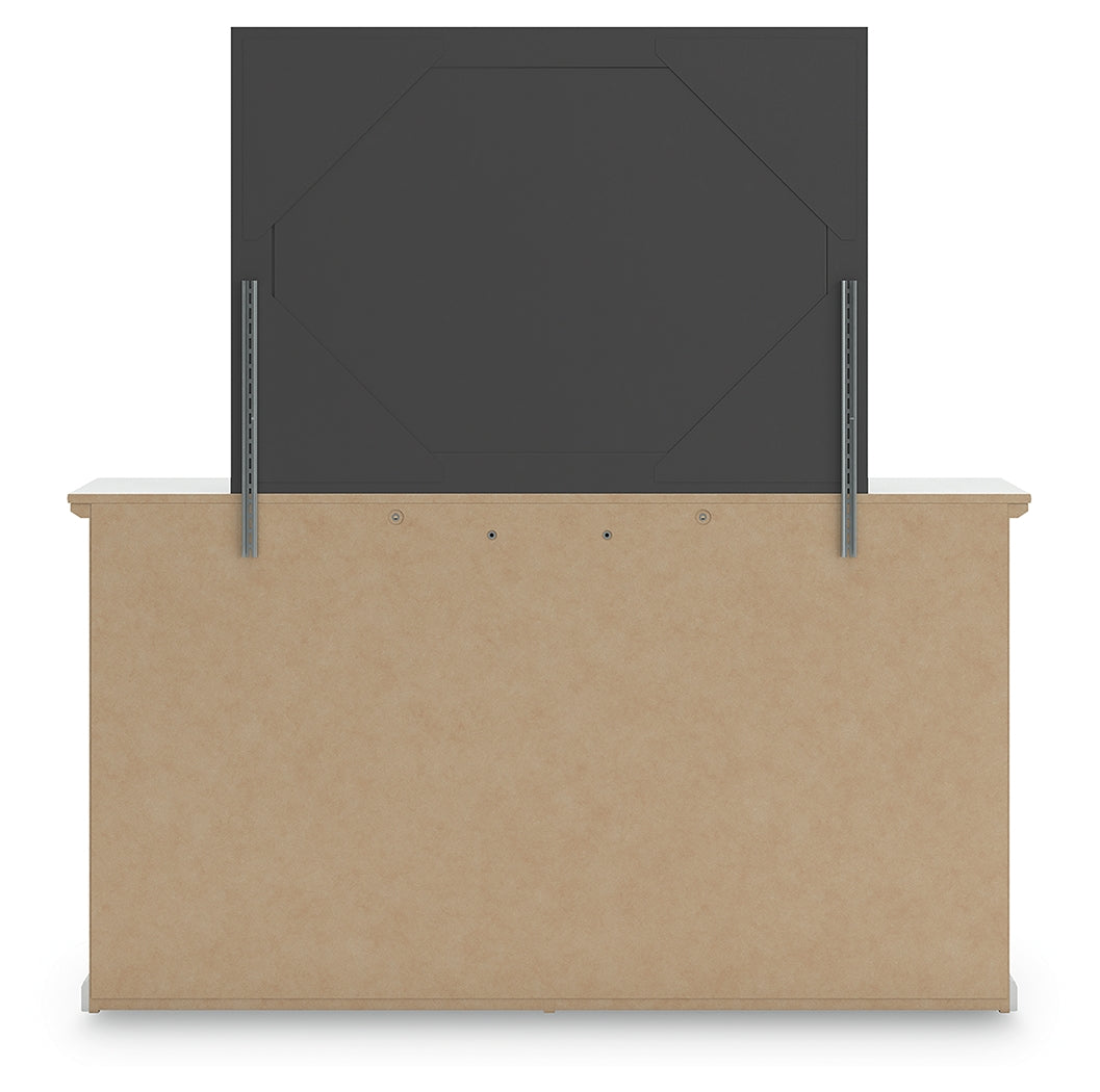 Bostwick Shoals Full Panel Bed, Dresser and Mirror