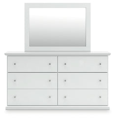 Bostwick Shoals Queen Panel Bed, Dresser and Mirror